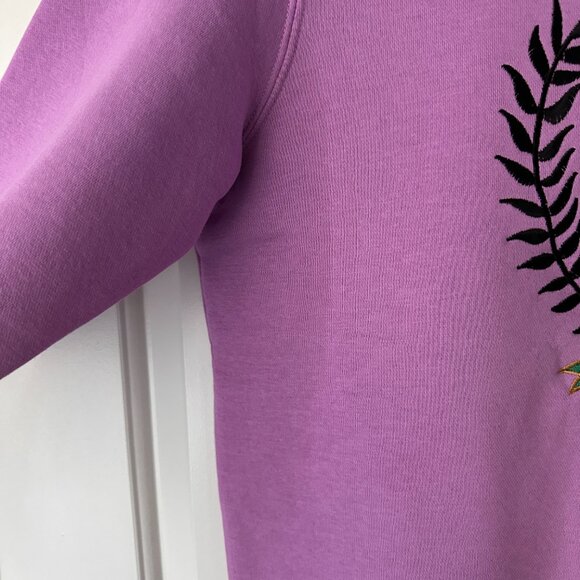 Scotch & Soda Classic Sweat With Logo Chest Artwork - Purple Size L - Picture 7 of 8